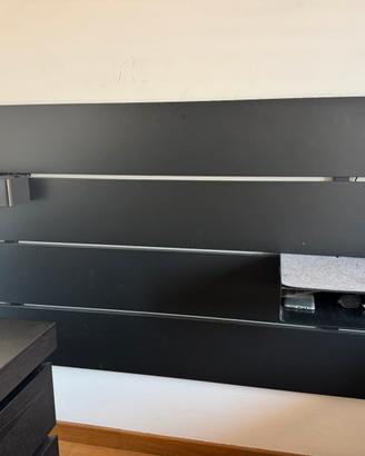 Letto singolo e testiera IKEA