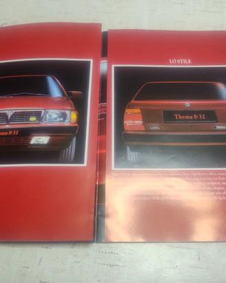 Depliant originale lancia Thema 832