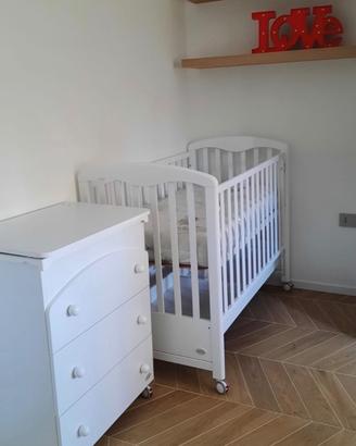 Set Foppapedretti lettino e fasciatoio materasso