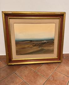 Dipinto Paesaggio Moderno, Firmato canzi