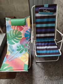 Sedie pieghevoli 15€