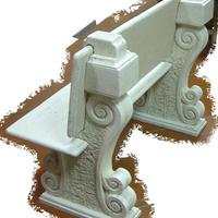 Panchina in Travertino