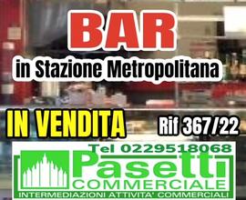 BAR in stazione metropolitana in zona San Siro
