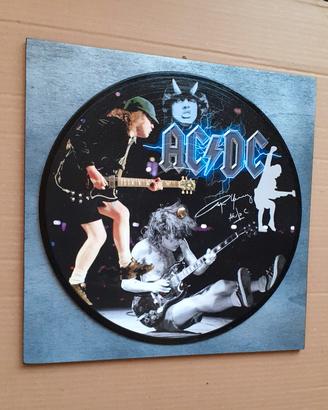 Quadro omaggio agli Acdc 