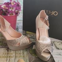 Tacchi alti Liu Jo strass cerimonia new gioiello