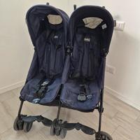 passeggino gemellare peg perego