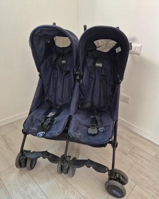passeggino gemellare peg perego