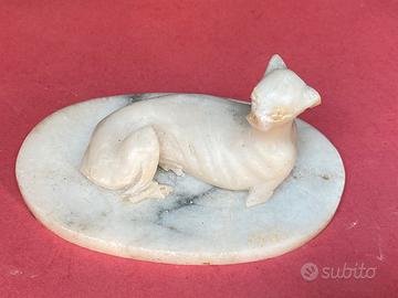 Scultura vintage in marmo