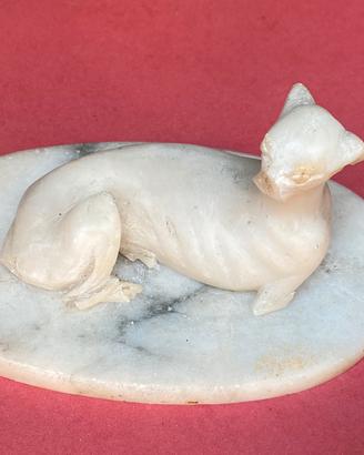 Scultura vintage in marmo