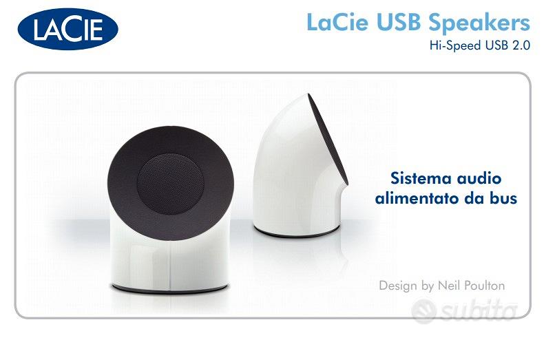 LACIE USB Speakers Neil - Audio/Video In a Venezia