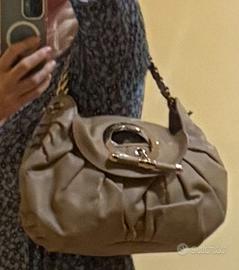 Christian Dior Hobo round Lock shoulder bag beige