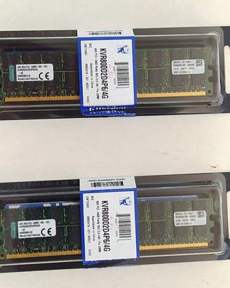 KINGSTON KVR800 D2 D4 P6/4G DDR-2 DIMM  4GB
