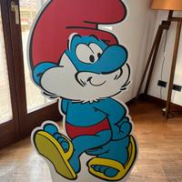 Grande Puffo cartonato maxi