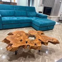 tavolino da salotto in legno di ulivo🌳