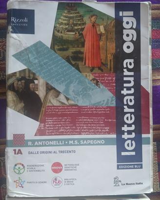 Libri letteratura oggi 1A e 1B Liceo Brotzu  Quart