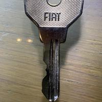 Chiave Fiat vintage originale