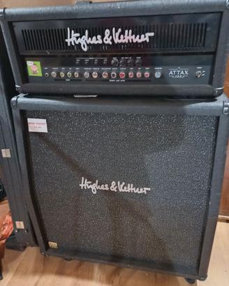 Amplificatore  hughes&kettner attax 100 testata e