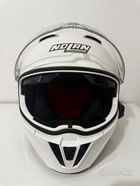 Casco Moto Integrale Nolan N86 White XS-S