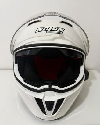 Casco Moto Integrale Nolan N86 White XS-S