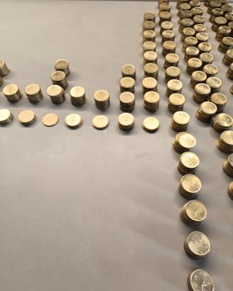 20 lire in bronzo dal 1957 al 1991