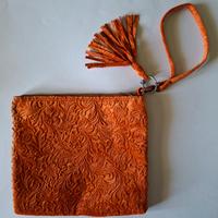 pochette velluto, interno animalier