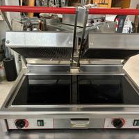 Piastra doppia in vetroceramica