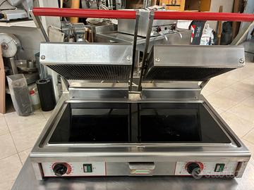 Piastra doppia in vetroceramica