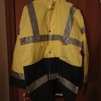 Giacca ad alta visibilità con cartellino taglia M