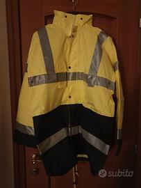 Giacca ad alta visibilità con cartellino taglia M