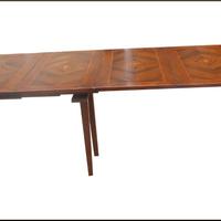 Tavolo scrittoio classico in noce allungabile