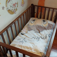 Lettino per bambini con rete e  materasso