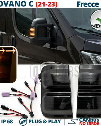Frecce LED Dinamiche Specchietti per Opel Movano C
