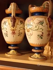 coppia vasi ceramica  .