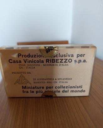 collezione bottiglie vino mignon alpa