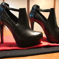 Scarpe DONNA eleganti nere, in pelle; n. 36