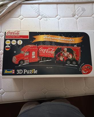 puzzle 3D camion Coca Cola 