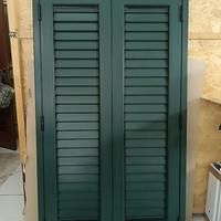 Persiane in alluminio lamelle orientabili o fisse
