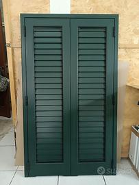 Persiane in alluminio lamelle orientabili o fisse