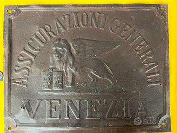 Targa tabella GENERALI ASSICURAZIONI