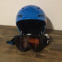 Casco sci uvex bambino