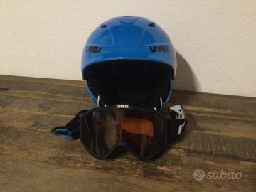 Casco sci uvex bambino