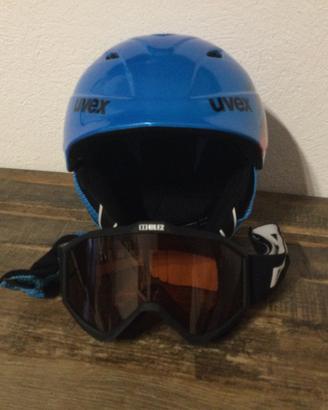 Casco sci uvex bambino