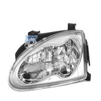 FARI PER HONDA CRX DEL SOL 92-97 FONDO CROMATO