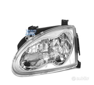 FARI PER HONDA CRX DEL SOL 92-97 FONDO CROMATO