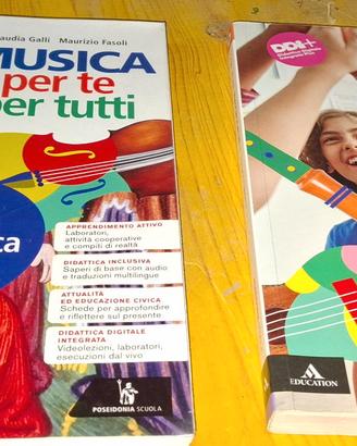 Libri musica scuole medie. Musica per te per tutti