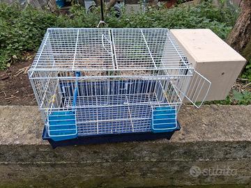 Gabbia x volatili o uccelli. 