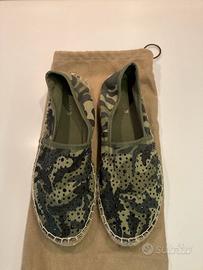 Espadrillas camouflage da donna