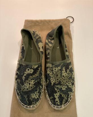 Espadrillas camouflage da donna