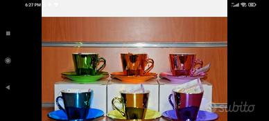 6 tazzine con piattino brandani