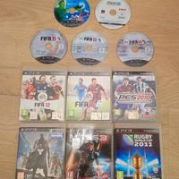 Lotto di 11 videogiochi per PlayStation 3.